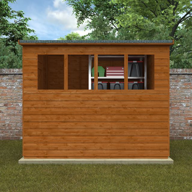 Lean-To Shed Pent Shiplap