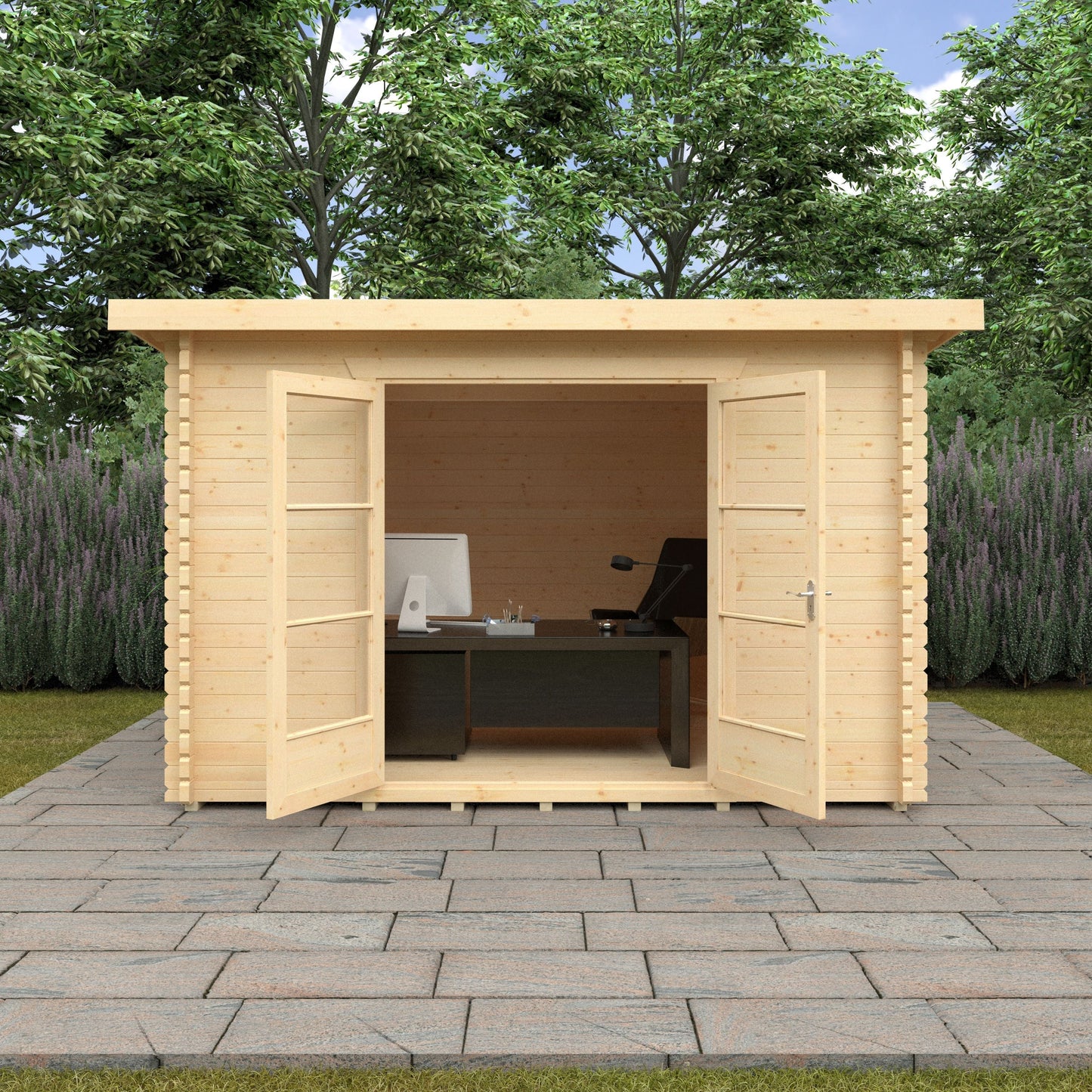 The Kingsley Log Cabin 44mm
