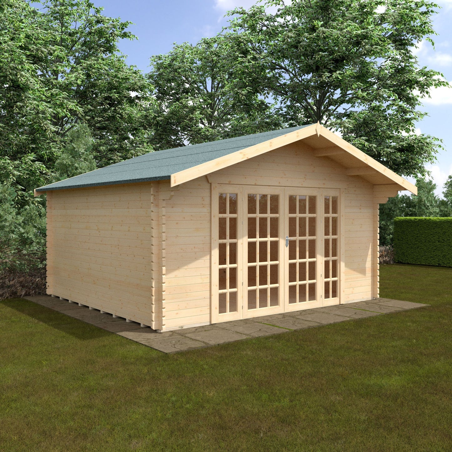 The Balmoral Log Cabin 44mm