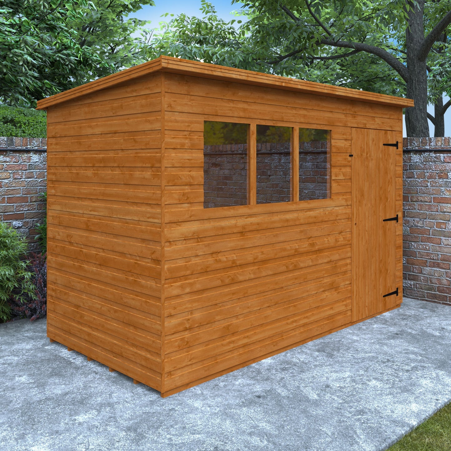 Super Pent Shed Shiplap
