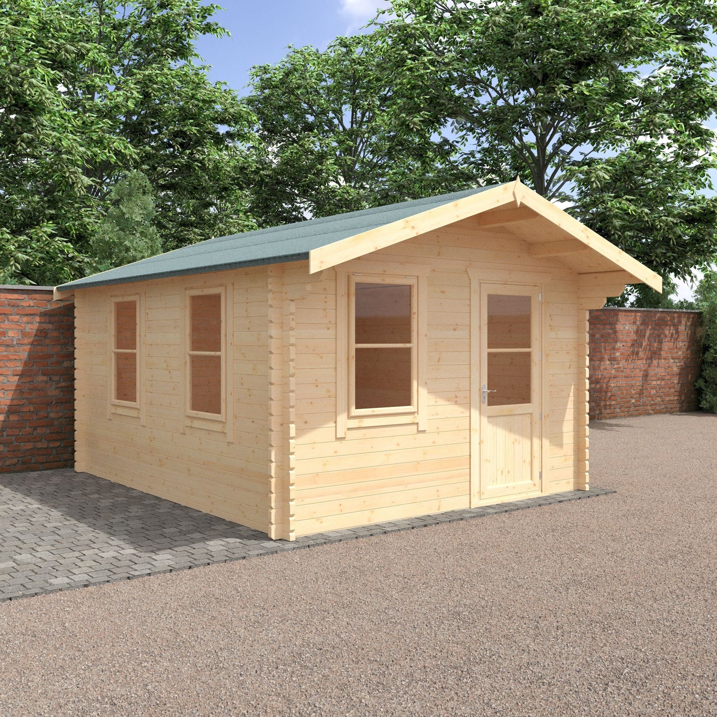 The Carrington Log Cabin 44mm