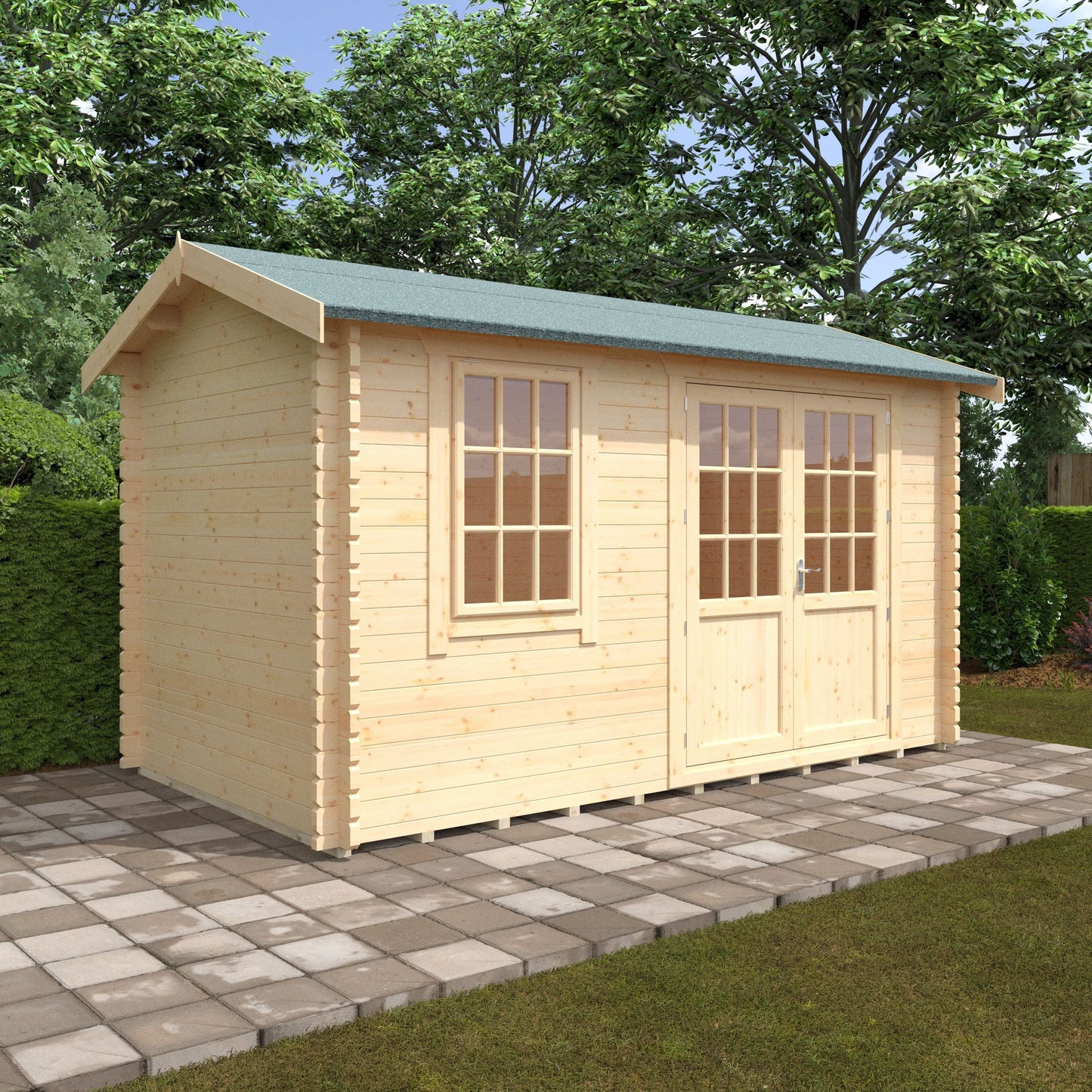 The Henley Log Cabin 44mm