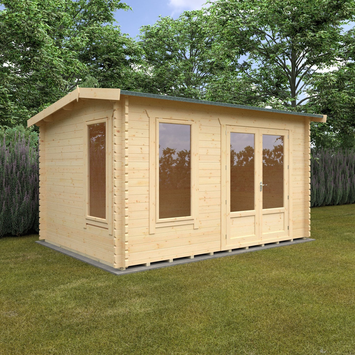 The Longleat Log Cabin 44mm