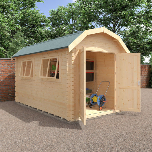The Aldford Barn Log Cabin  44mm