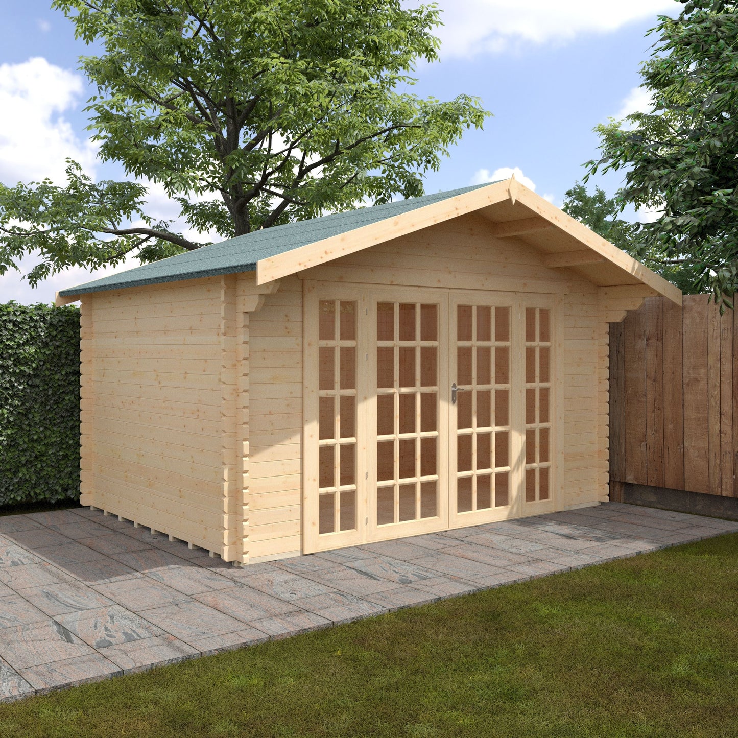 The Balmoral Log Cabin 44mm