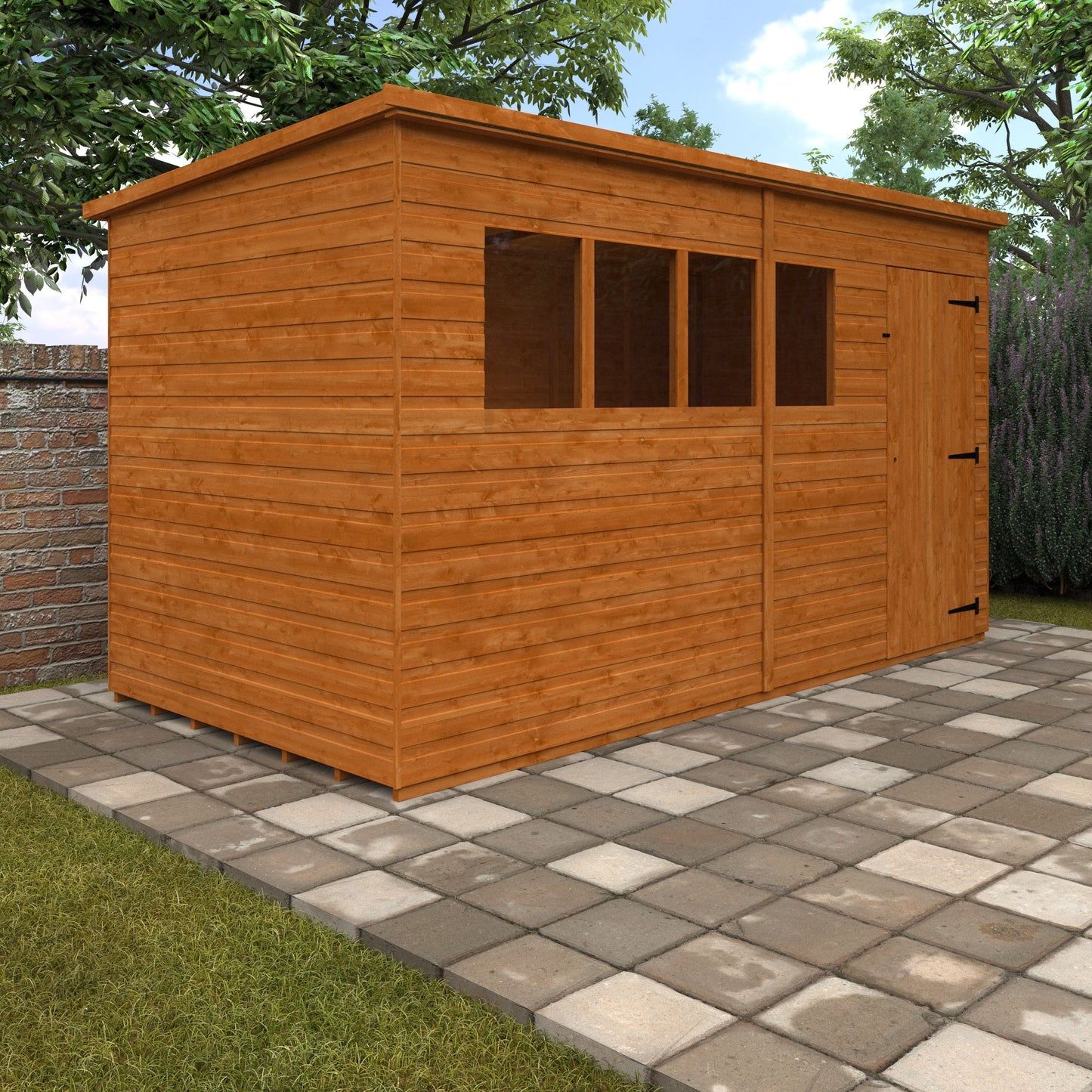 Super Pent Shed Shiplap